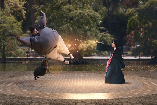 La verdadera historia de Japón y Jasmin y Aladin